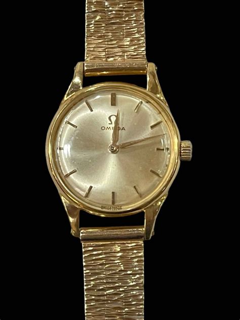 omega 9 carat gold watches|gold watches for women.